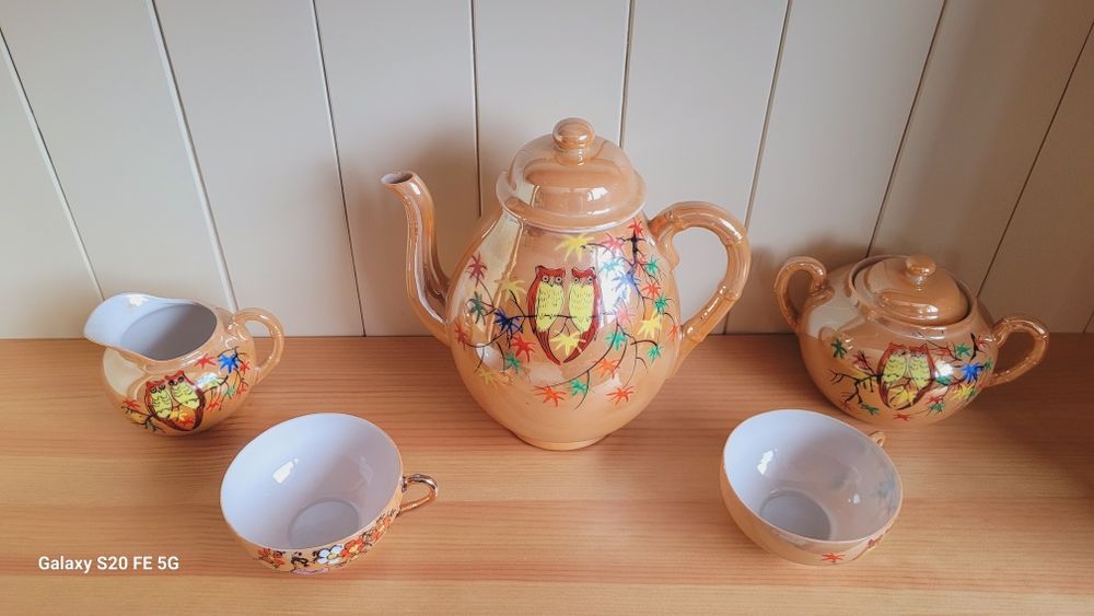 Декоративен винтидж лот фин китайски костен порцела