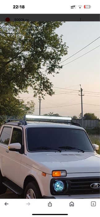 Светодиодная балка 100см на Нива