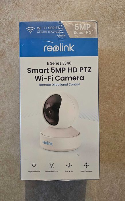Produs sigilat! Camera de supraveghere Wireless Reolink E340 5MP