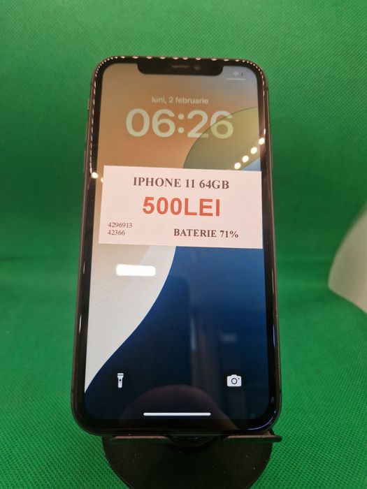 Iphone 11 64 GB baterie 71% Lazar Amanet Crangasi 42969