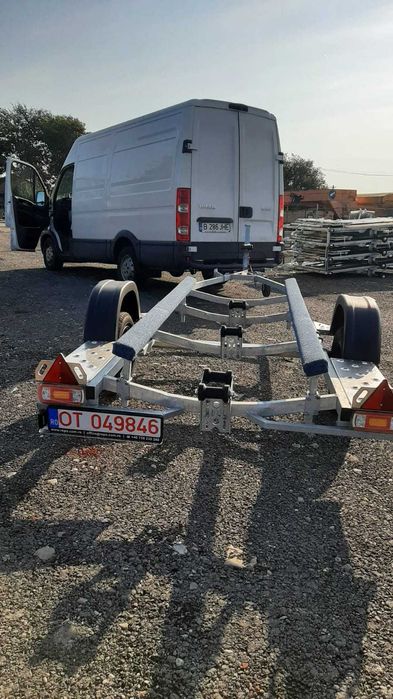Remorca 750 kg ATV Peridoc Apicola Moto Trailer Comerciala Frigo