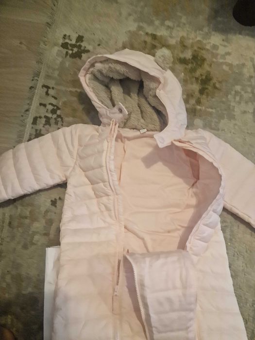 Combinezon copii The little white company London nou 12-18 luni 86 cm