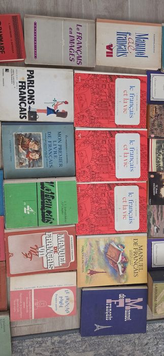 Стари книги на френски, английски, румънски и български език