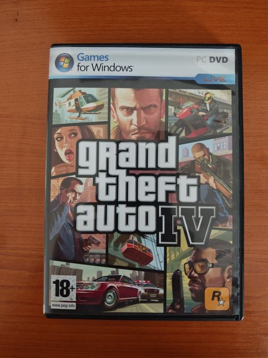 Vand Grand Theft Auto IV (GTA 4) pentru PC și  The Last of Us Remastered PS4, PLAYSTATION HITS, versiune fizică, completă cu carcasă originală