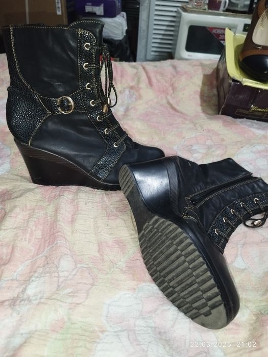 Сапоги весна - осень раз.41 коричневые