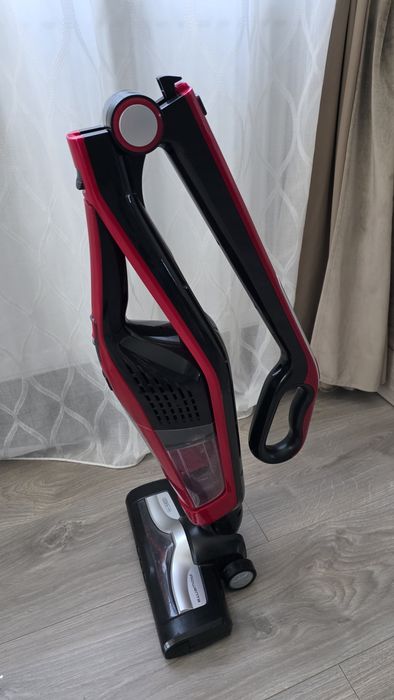 Aspirator vertical fara fir Rowenta Dual Force 2 in 1 48W 21.6V 0.6L  autonomie 75 min  perie de aspirare cu LED rotativa, maner pliabil