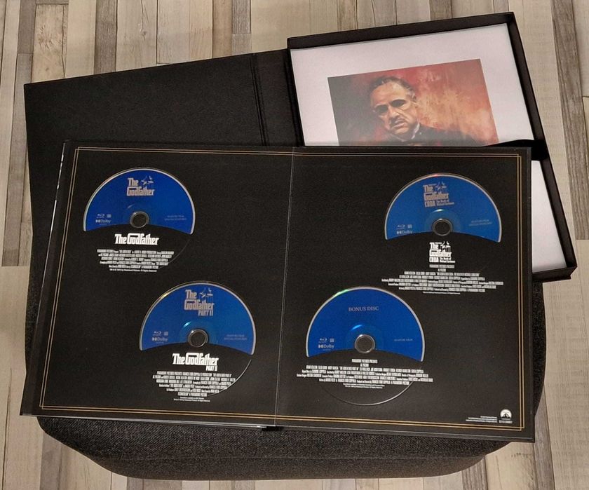 Trilogia Nasul ( The Godfather ) - blu-ray 4k UHD - editie aniversara