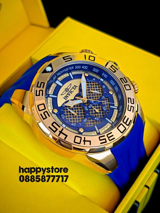 INVICTA Pogo Blue 50mm, Инвикта нов ръчен часовник