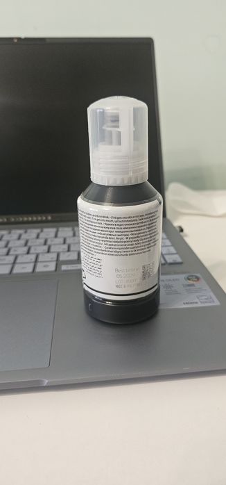 Чернила для принтера черные Epson 120 мл - оригинал