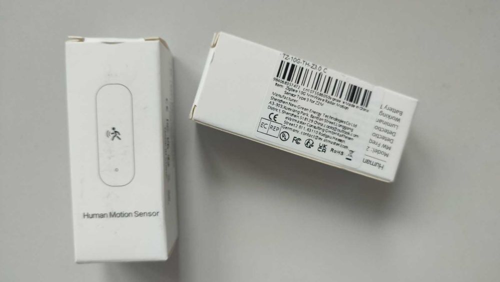 Zigbee mW temperature humidity lux / Home Assistant mW radar