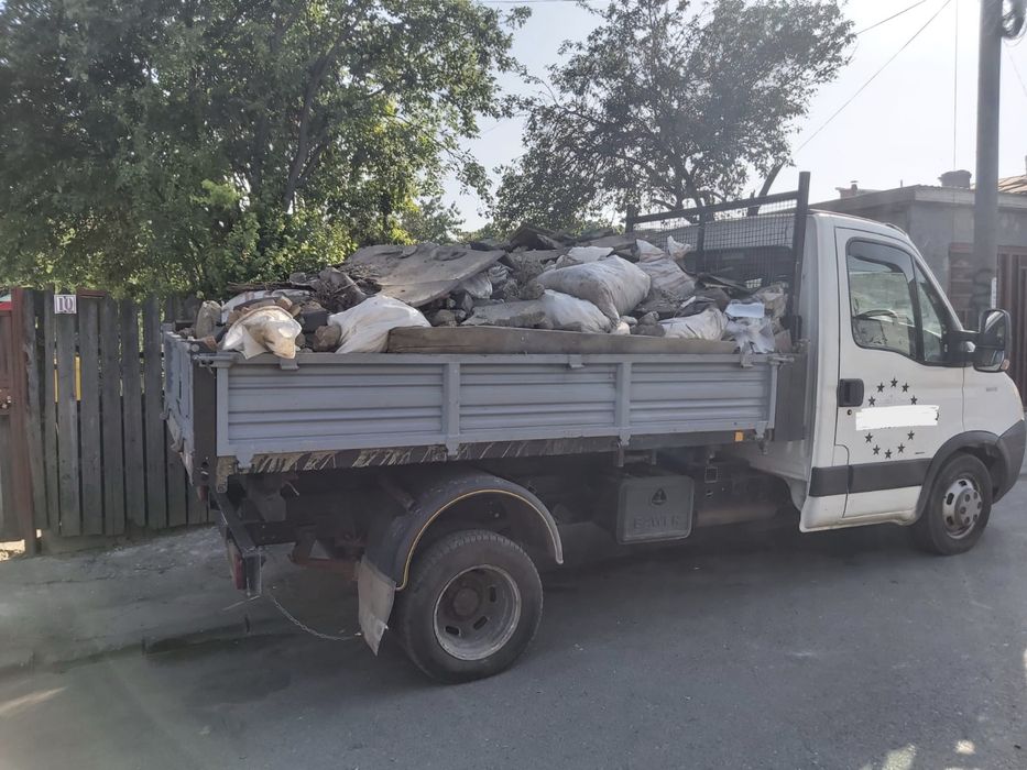Transport moloz nisip mobila