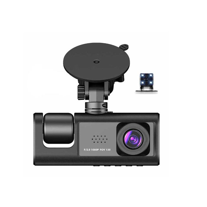 Видеорегистратор за автомобил 1TECH C309, С 3 Камери, G-Sensor