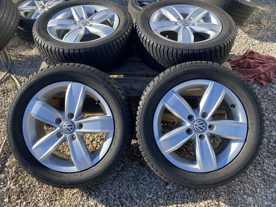16 цола 5 х 112 мм Фолксваген VW Голф , Туаран