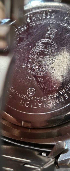 Ceasul Royal Marines Gibroaltar.  Original!!!