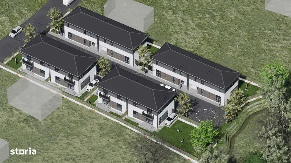 Duplex cu zona de recreere in padure, Floresti – Tauti