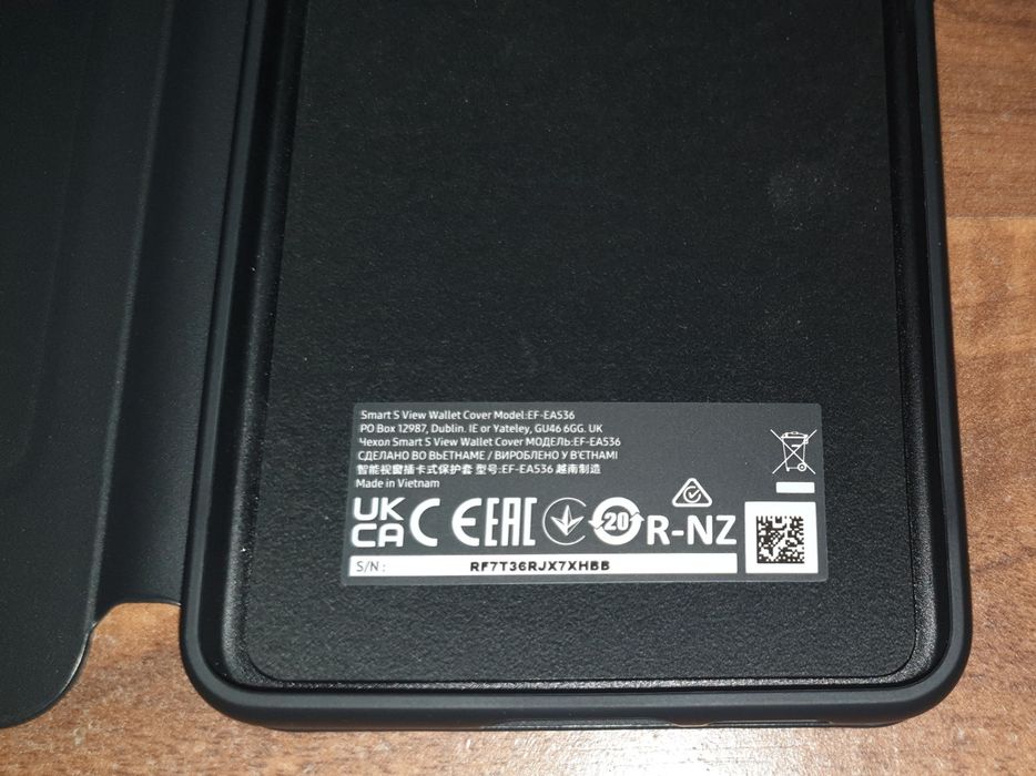 Husa flip smart activa originala Samsung Smart S View Wallet Cover A53