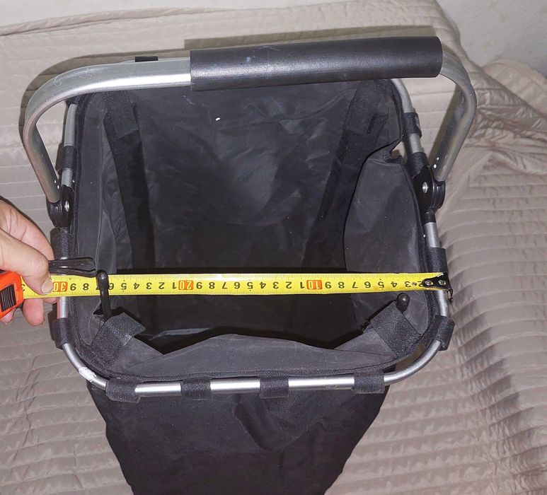 cos de rufe pliabil 60x30x30cm rufe