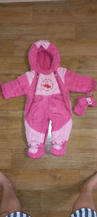 Зимний комбинезон на девочку