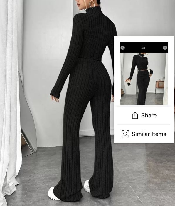 Комплект панталон и блуза/топ/