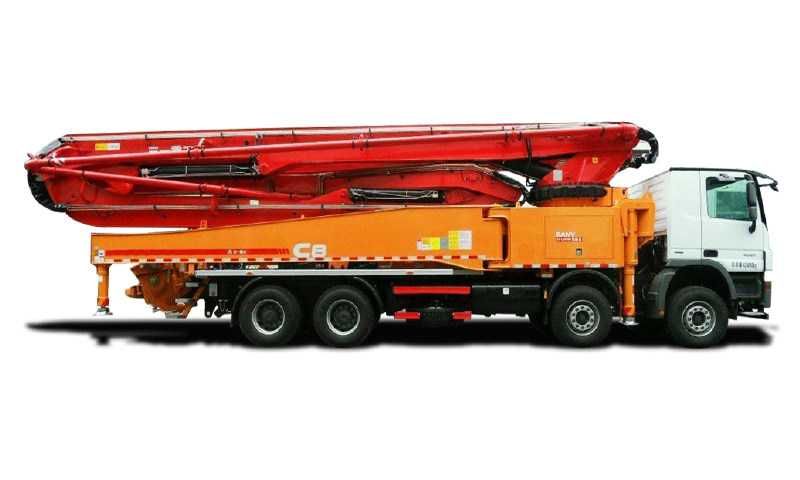 Автобетононасос SYM5502THB 620C-10A (62метровый XCMG ZOOMLION наличии)