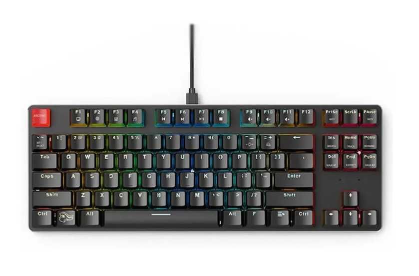 ^ Клавиатура Glorious GMMK TKL - Gateron Brown Switches - Black