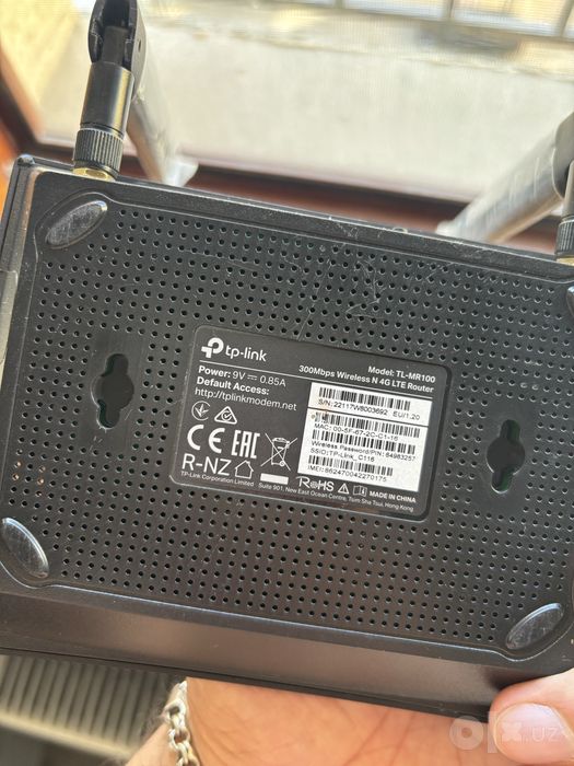 Tp-link MR100 сим карта лик роутер