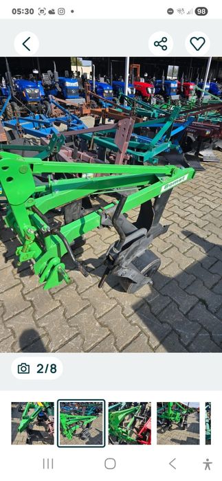 Plug cu 2 brazde trupite cormoane 22-30 CP cu reglaj
