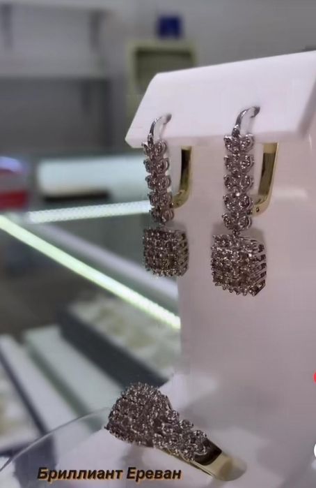 Серёжки золотые 585 пробы