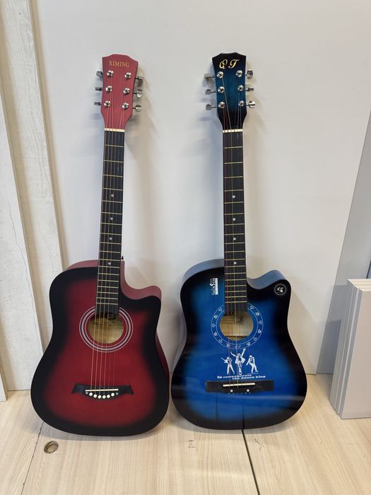 Гитара новая акустическая размер 38»