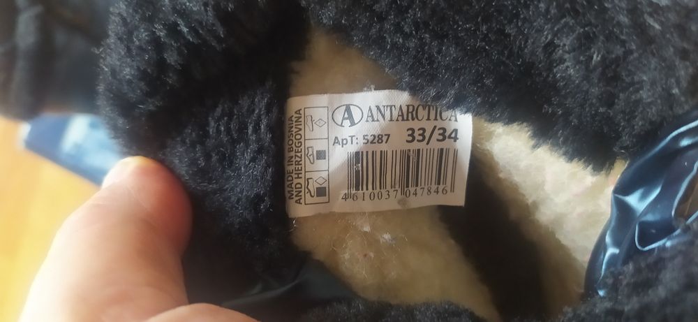 Cапоги на девочку Аntarctica"