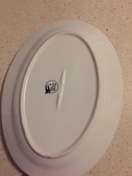 Овальные тараелки