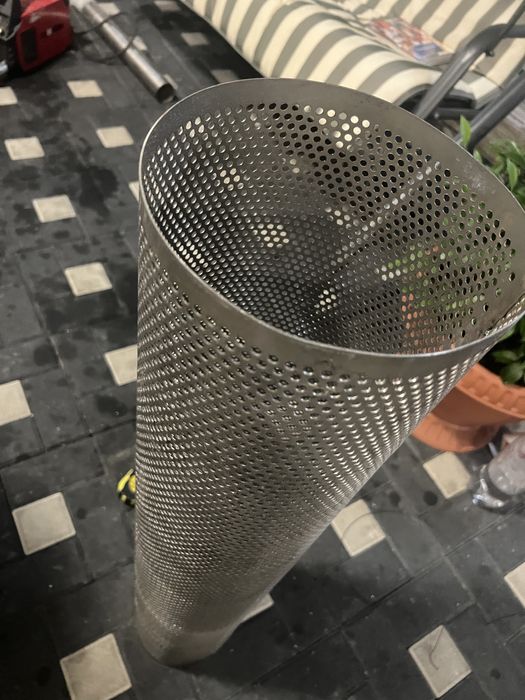 Teava inox perforata