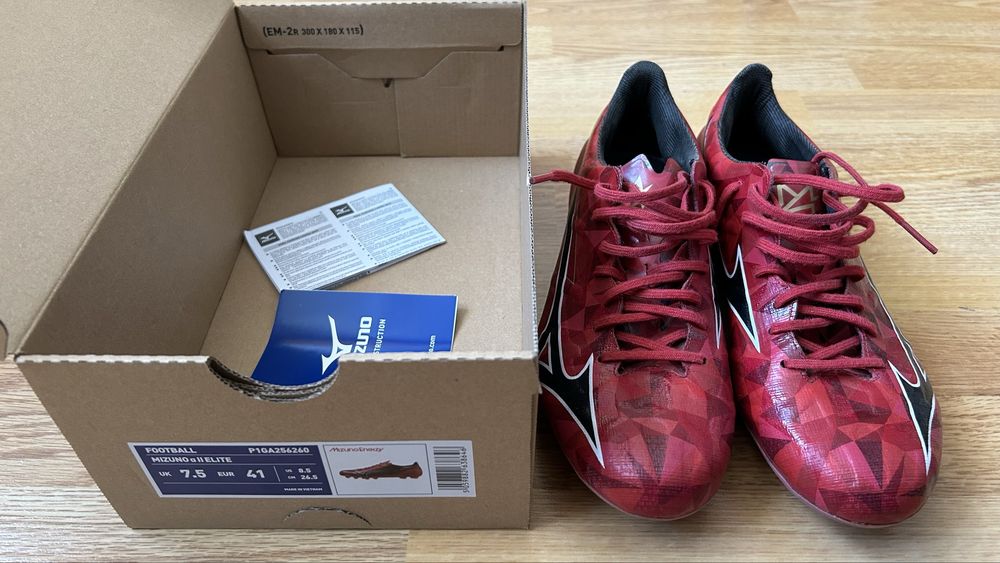 Ghete de fotbal Mizuno Alpha 2 Elite FG, 41 (26,5 cm)