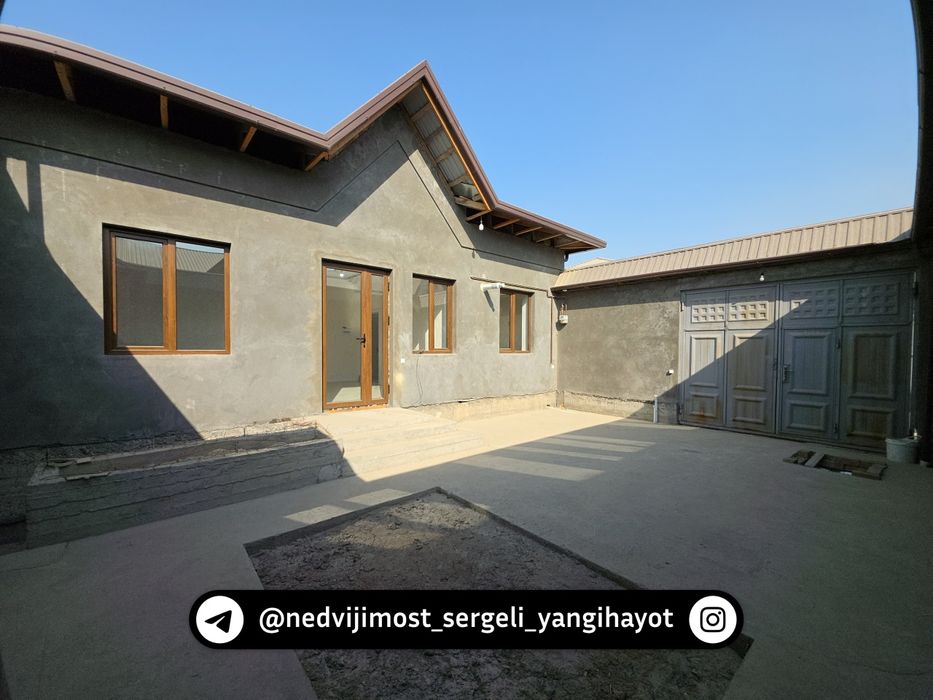 Ипотека участок в Сергели 1,7 сот 4 комнаты+Хол+ кухня+подвал.