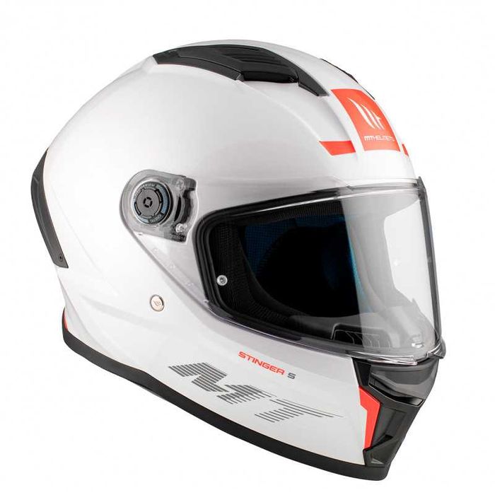 Каска MT Stinger 2 A0 WHITE Размери: XXS,XS,S,M,L,XL