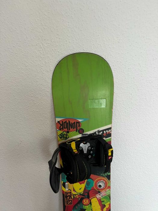 Placa snowboard  Salomon Junior 135cm +legaturi Head