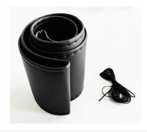 Калъф за волан шиещ се / М-38CM 6007 - черен / гладък