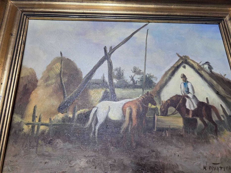 Mikhail D. Tkachenko (1860-1916) - Cai la adăpat