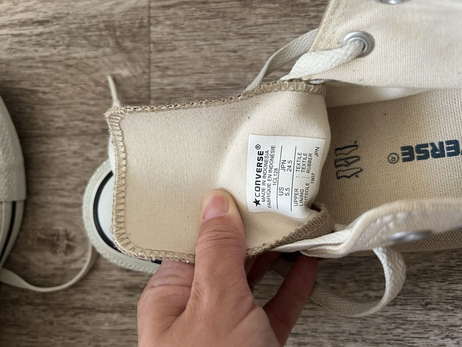 Converse бежевые