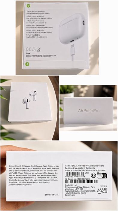 Apple AirPods Pro (Generația 2) – USB-C – Noi, sigilate