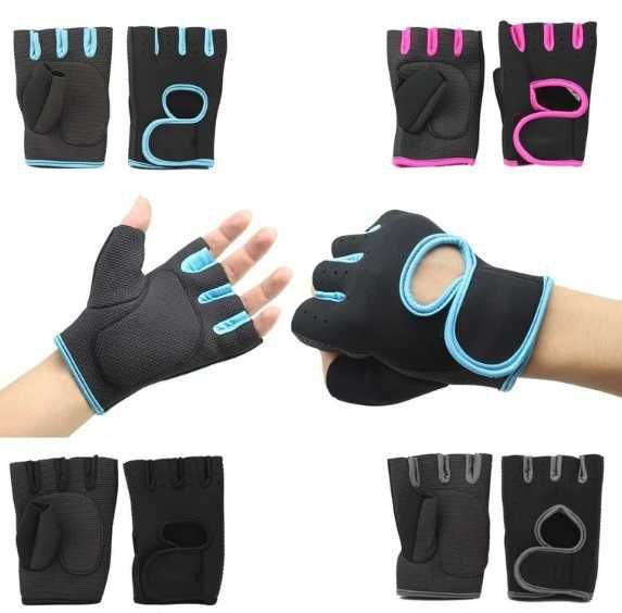 Фитнес перчатки для тренировок, штанги (6701)