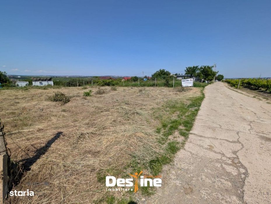 Barnova - Teren Intravilan 974 Mp, utilitati, drum betonat