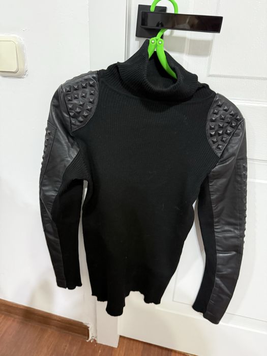 Кожанная водолазка