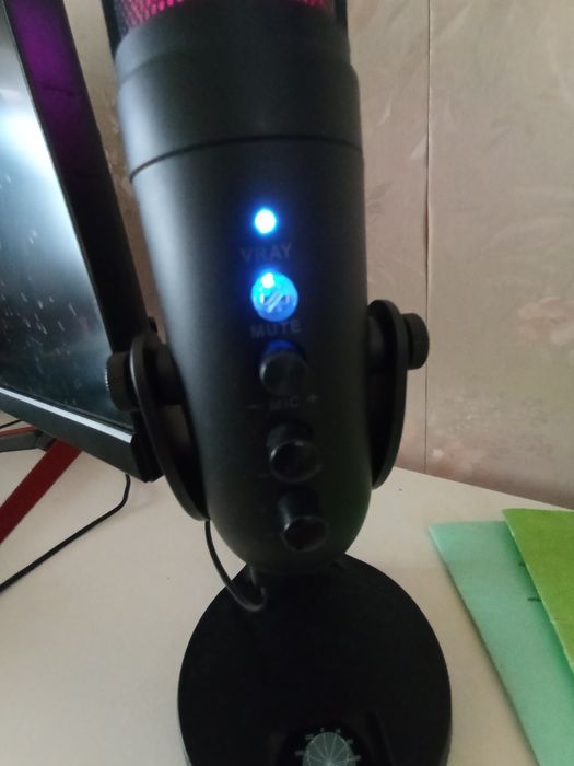 Микрофон  Elima mic 360° Эхо, подавление шума.