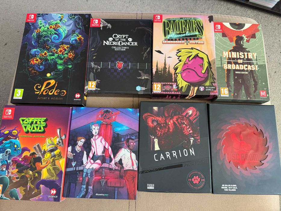 Комплект от 18 нови игри за Nintendo Switch