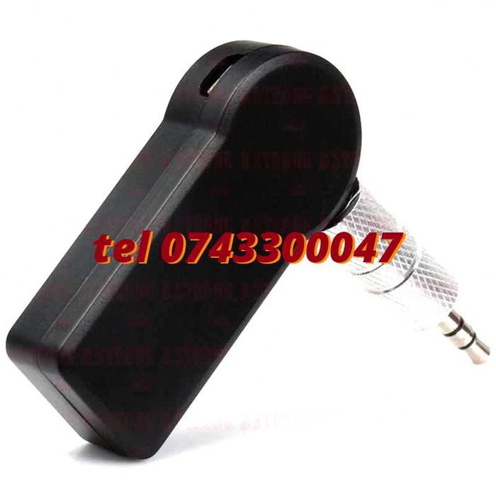 Piesa Wifi Adaptor Conexiune Bluetooth Cu Jack 3.5 Pentru Conectare Si Redare Audio Pe Echipamente Compatibile Cu Mufa Audio Aux Jack 3.5 Mm