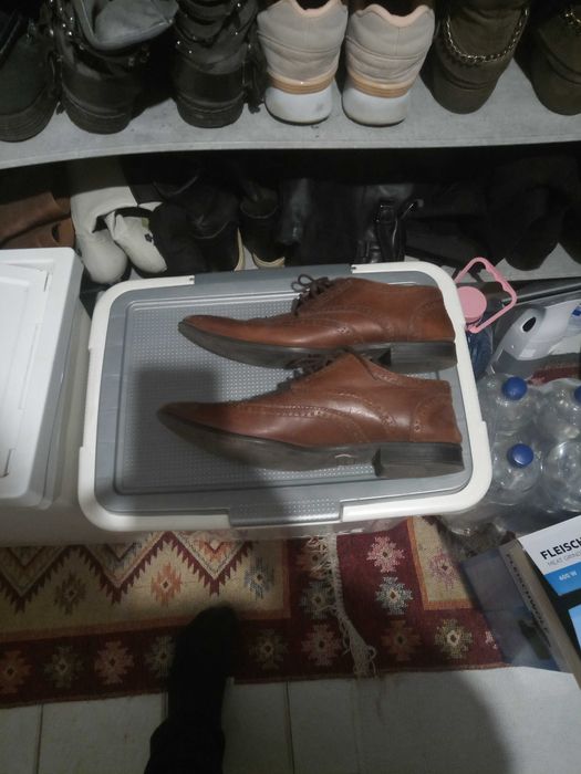 Pantofi bărbătești piele naturală eleganți 43