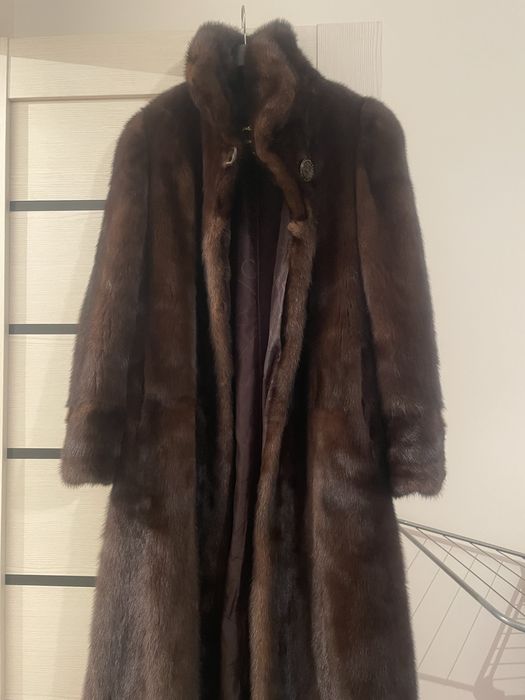 Шуба норковая длиная