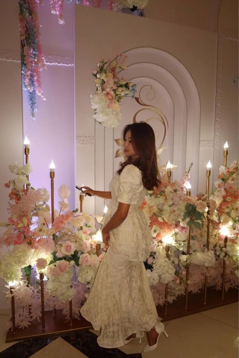 платья нежный оброз