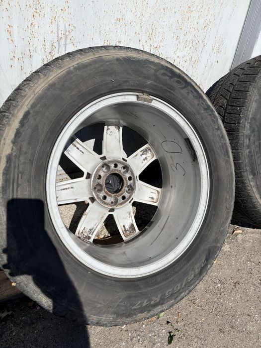 Джанти с гуми 17-ки за МЛ w164